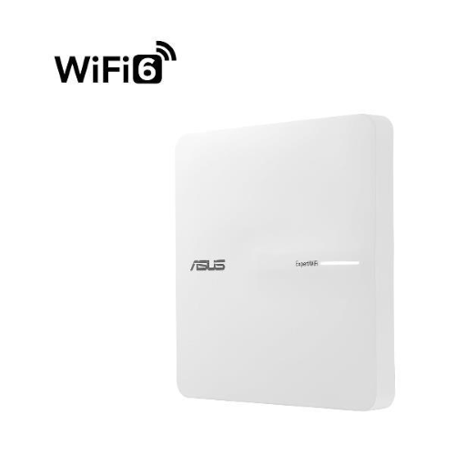 ASUS EXPERTWIFI EBA63 ACCESS POINT DUAL BAND 2.4/5GHz WI-FI 6 AX300 2402 Mbit/s PoE BIANCO